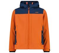 CMP - Boy's Jacket Fix Hood Softshell - Softshell jacket size 164, orange