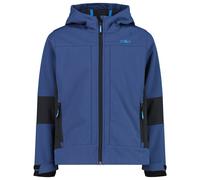 CMP - Boy's Jacket Fix Hood Softshell - Softshell jacket size 98, blue