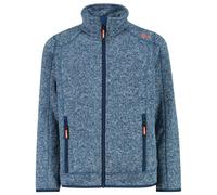 CMP - Boy's Jacket Jacquard Knitted - Fleece jacket size 128, blue