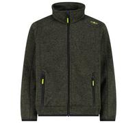 CMP - Boy's Jacket Jacquard Knitted - Fleece jacket size 140, olive