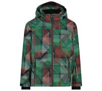 CMP - Boy's Jacket Snaps Hood Twill - Ski jacket size 104, green