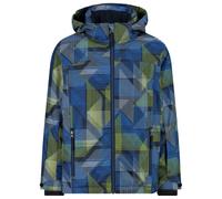 CMP - Boy's Jacket Snaps Hood Twill - Ski jacket size 110, blue