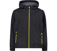 CMP BOY'S KID JACKET FIX HOOD ANTRACITE-LEMONADE 4 YEARS