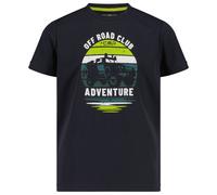 CMP - Boy's T-Shirt Piquet - Sport shirt size 110, blue/black