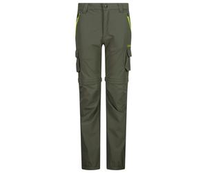 CMP - Boy's Zip Off Pant 4-Way Stretch - Walking trousers size 116, olive