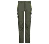 CMP - Boy's Zip Off Pant 4-Way Stretch - Walking trousers size 140, olive