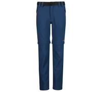 CMP - Boy's Zip Off Pant with Belt - Zip-off trousers size 128, blue