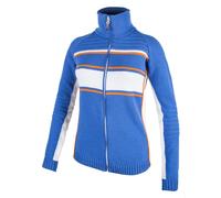 Cmp Cardigan Collar Blue Stretch Wooltech Merino Warming