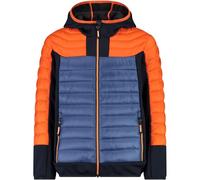CMP Children's Hybrid Jacket with Fixed Hood Unisex - Children and Teenagers