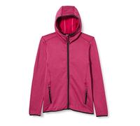 CMP Children's Melange Stretch Fleece Sweatshirt with Fixed Hood, Unisex Sweatshirt - Children and Boys