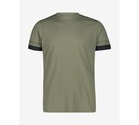 CMP Colour Block Short Sleeve T-shirt Khaki Green - 52