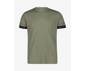 CMP Colour Block Short Sleeve T-shirt Khaki Green - 52
