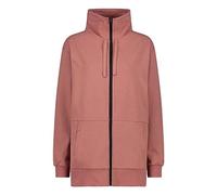 CMP Damen Damenjacke Sweatshirt aus Baumwolle