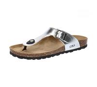 CMP ECO MYMOSA WOMEN'S FLIP FLOP SILVER UK 8