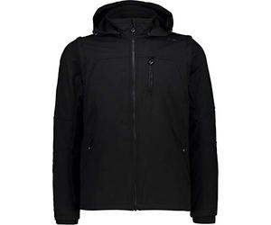 CMP - F.lli Campagnolo Men's Softshell Jacket, Black (Nero), 46