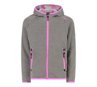 Cmp Fix Hood 32h1325 Hoodie Fleece Grey,Pink 3 Years Girl