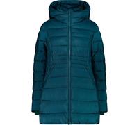 Women's long Puffer jacket CMP Turquoise S