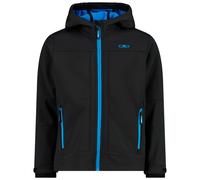 CMP - Boy's Jacket Fix Hood Softshell - Softshell jacket size 110, black