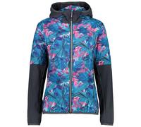 Women's hybrid hooded jacket CMP Bleu M