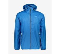 CMP - Man Jacket Rain Fix Hood, Cyano, XXL