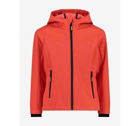 CMP Fix Hood Softshell Hooded Jacket Red Orange Kids - 16