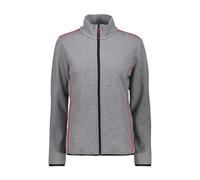 Cmp Fleece Jacket Woman Jacket Gray Breathable Warming Mottled