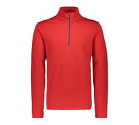 Cmp Fleece Sweater Man Sweat Red Breathable Elastic Warm Solid Color