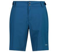 CMP - Free Bike Bermuda With Inner Mesh Underwear w/ Pad - Cycling bottoms size 56, blue