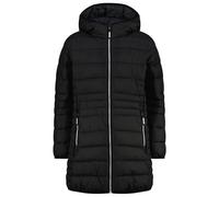 CMP - Girl's Down Coat Fix Hood Taffeta - Coat size 110, black