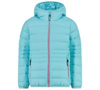 CMP - Girl's Down Jacket Fix Hood Taffeta - Synthetic jacket size 152, blue/turquoise