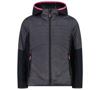 CMP - Girl's Hybrid Jacket Fix Hood - Synthetic jacket size 140, blue