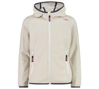 CMP - Girl's Jacket Fix Hood Jacquard Knitted 3H19825 - Fleece jacket size 176, sand