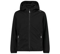 CMP - Girl's Jacket Fix Hood Light Softshell - Softshell jacket size 116, black