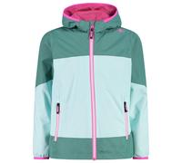 CMP - Girl's Jacket Fix Hood Ripstop - Waterproof jacket size 128, turquoise