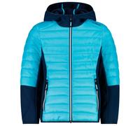 CMP - Girl's Jacket Hybrid Fix Hood - Hybrid jacket size 104, blue