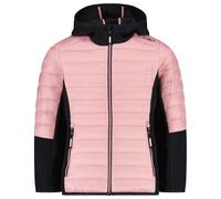 CMP - Girl's Jacket Hybrid Fix Hood - Hybrid jacket size 104, pink