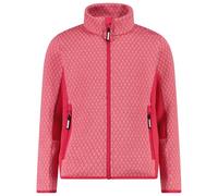 CMP - Girl's Jacket Jacquard Knitted 35H1595 - Fleece jacket size 152, pink