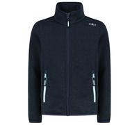 CMP - Girl's Jacket Jacquard Knitted - Fleece jacket size 140, blue