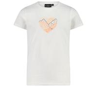 CMP - Girl's Stretch Dyed Jersey T-Shirt - T-shirt size 128, white