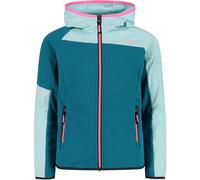 CMP Girls' Stretch Performance Fleece Jacket with Fixed Hood Unisex - Children and Teenagers