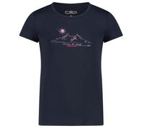 CMP - Girl's Stretch T-Shirt - T-shirt size 176, blue