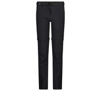 CMP - Girl's Stretch Zip Off Pant - Zip-off trousers size 140, black