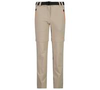 CMP - Girl's Stretch Zip Off Pant - Zip-off trousers size 140, sand