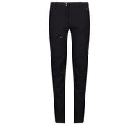 CMP Zip-Off Stretch Convertible Cargo Trousers Charcoal Black Girl - 16