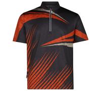 CMP - Half Zip T-Shirt - Cycling jersey size 46, black