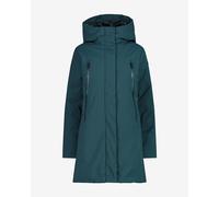 CMP Hooded Coat Aqua Blue Women - M
