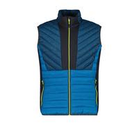 Hybrid sleeveless puffer vest unlimitech CMP Bleu S