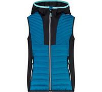 Girls' sleeveless hooded down jacket CMP Bleu 4 ans