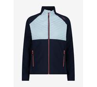 CMP Hybrid Stretch Performance Jacket Deep Blue Light Blue Women - XS