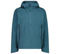CMP - Jacket Fix Hood 2 Layer - Waterproof jacket size 54, blue/turquoise
